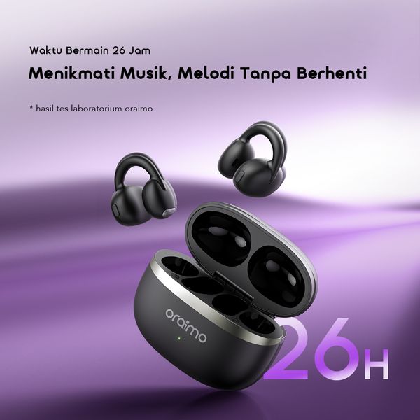 OpenSnap Headphone Nirkabel Sejati dengan Desain Clip-On dan Open-Ear