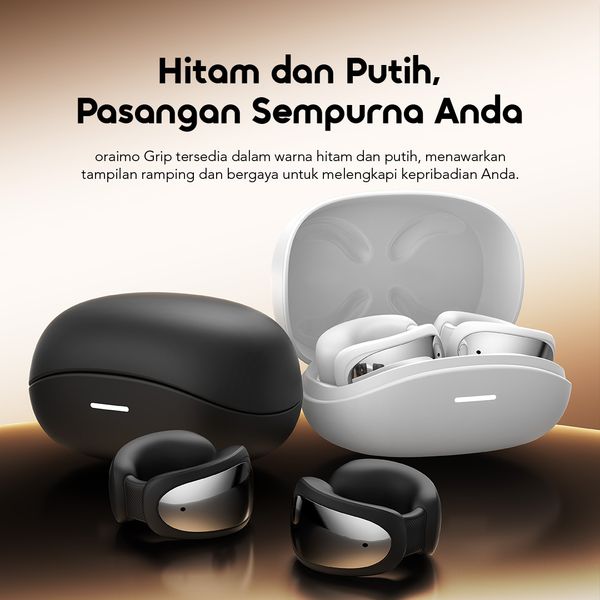 Grip Earbud Ringan dan Nyaman dengan Desain Terbuka