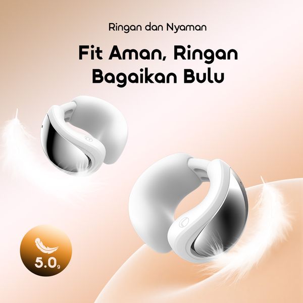 Grip Earbud Ringan dan Nyaman dengan Desain Terbuka