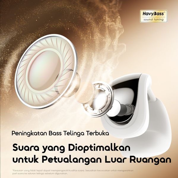 Grip Earbud Ringan dan Nyaman dengan Desain Terbuka