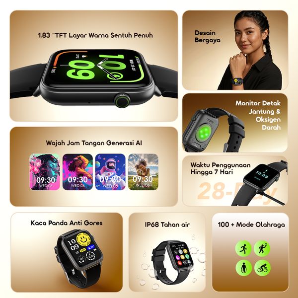 Watch 6N Full Touch Color Screen Smart Watch