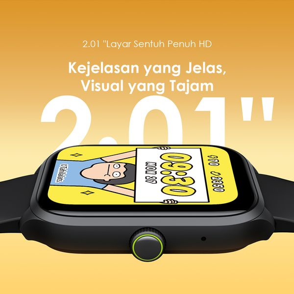 Watch 5 Lite 2.01" HD IP68 Jam Tangan Pintar TAHILALATS