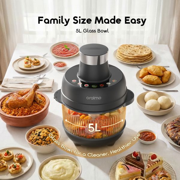 PowerMince Pro 600W 5L Glass Bowl Blender