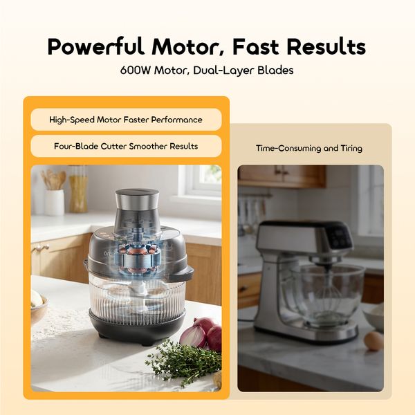PowerMince Pro 600W 5L Glass Bowl Blender