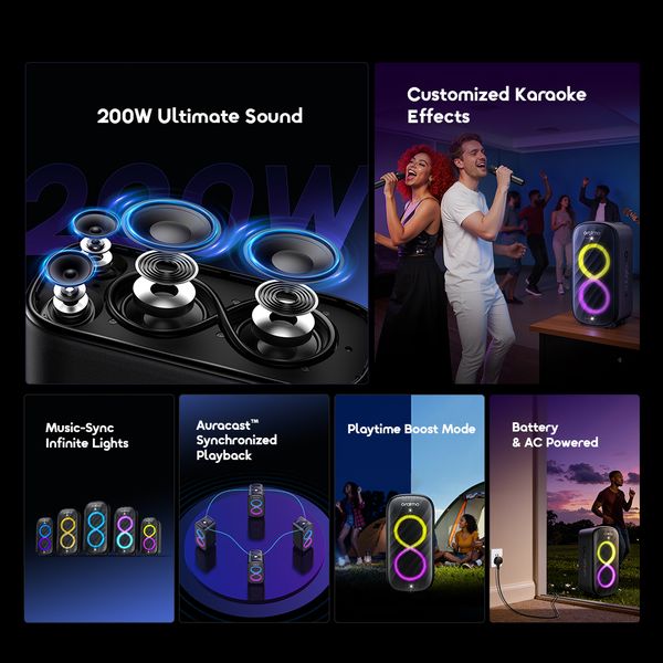 SpaceBox Max 200W Auracast SpaceBox Max