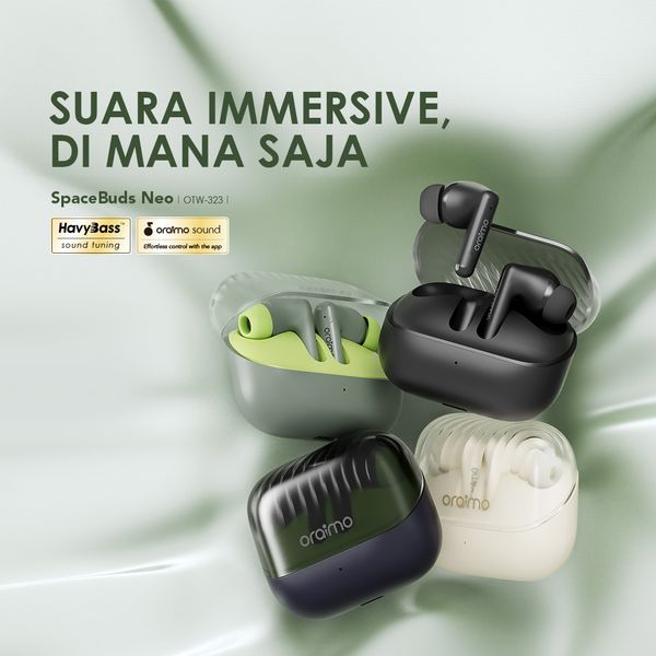 SpaceBuds Neo Earbuds Nirkabel Sejati dengan Teknologi Ruang Suara