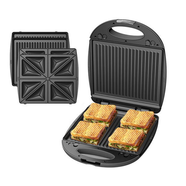 SmartSandwichMaker Plus 1200W with Detachable ooking Plates