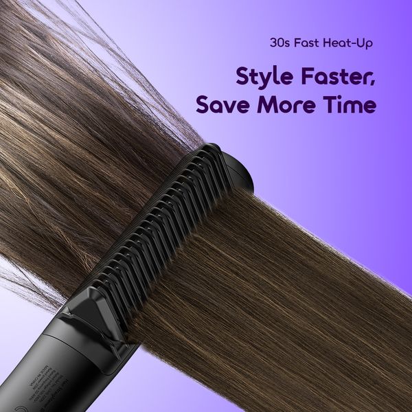 SleekWave Hair Straightener Brush