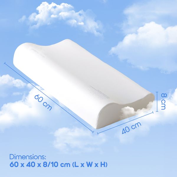 CloudEase Slow Rebound Comfort Sleep Pillow