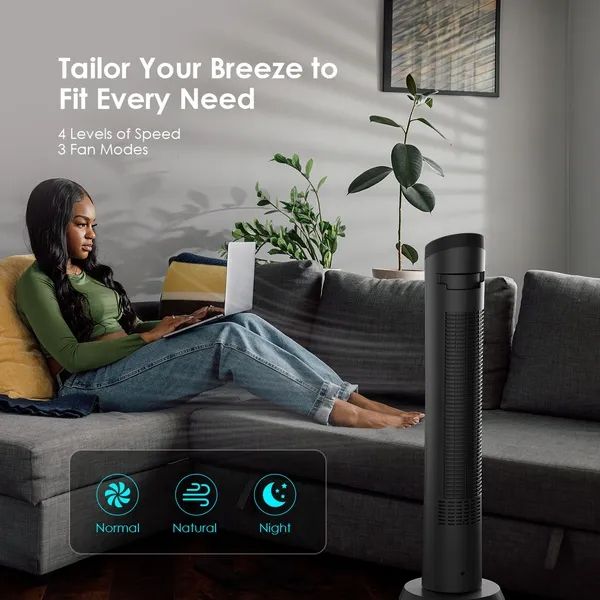 CyberStorm Tower Fan Plus SmartTableFan Bundle Sale