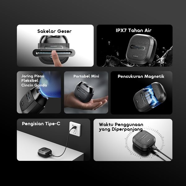 GoShave Pisau Cukur Multifungsi