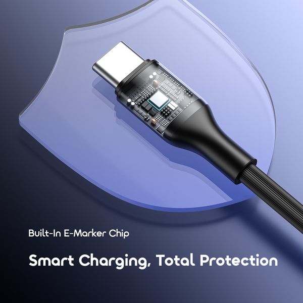 RobustLine Type-C to Type-C 1M 5A Data Cable