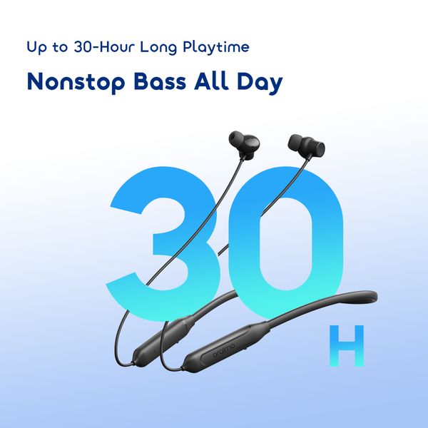 Necklace Neo Powerful Bass 30hr Playingtime Wireless Neckband Headphone