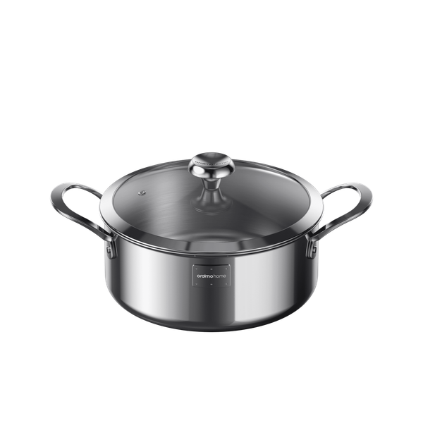 Tri-Ply Set Durable Versatile Stainless Steel Cookware Set(6pcs)