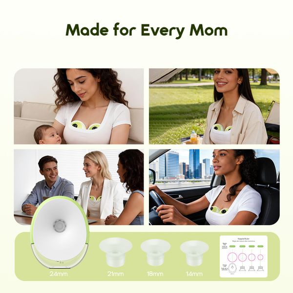EasyPump Lightweight Gentle Wearable Breast Pump