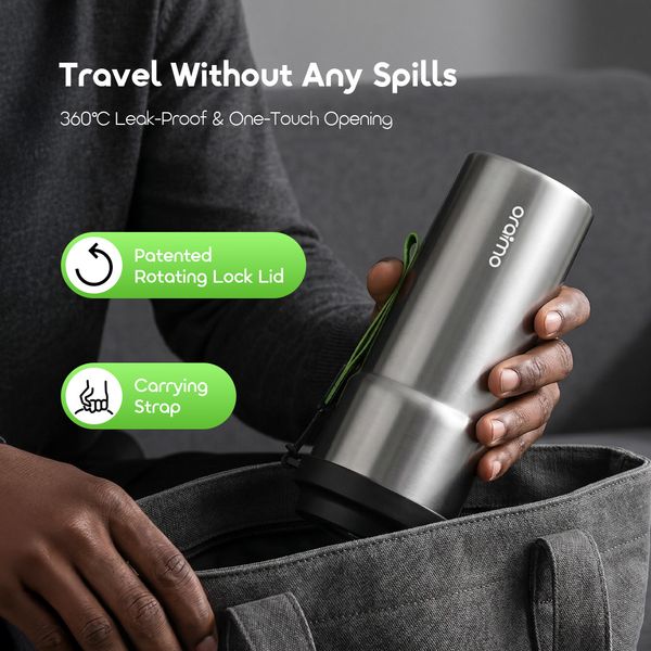 QuickSip 620 620ml Temperature-locking Leakproof Insulated Water Bottle