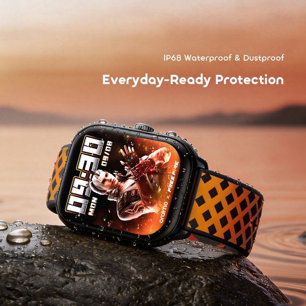 Watch 6 HAYATO X Free Fire 2.01" HD Screen Smart Watch