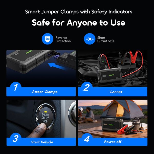 PowerSpark Powerful Multi-functional Jump Starter