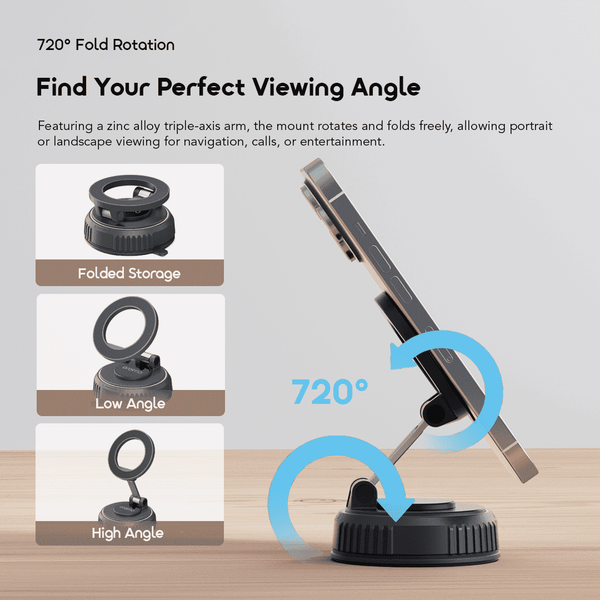 Hydra 6 Firm Flexible Car Mount