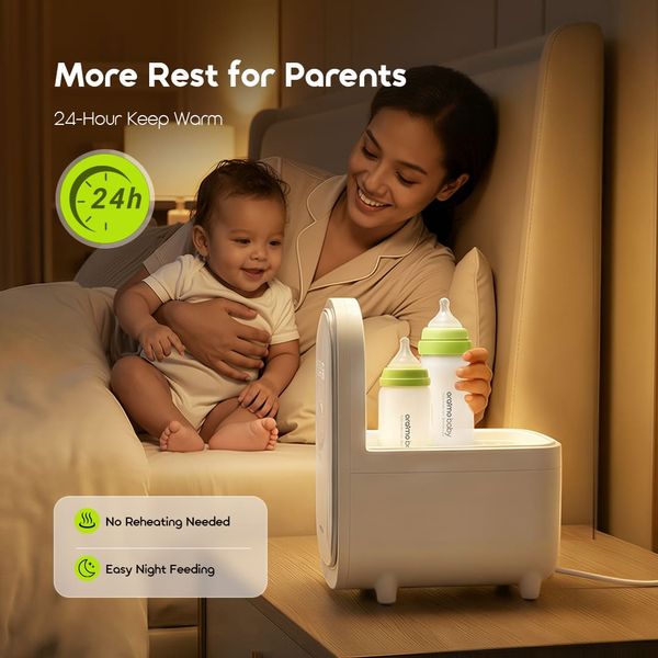 BottleCare Fast-Drying 99.99% Germ-Free Baby Bottle Warmer & Sterilizer