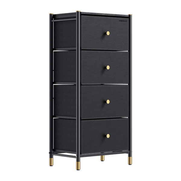Noir Stand Plus Spacious and Stylish Storage Dresser