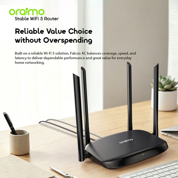 Falcon AC Fast Stable WiFi Router