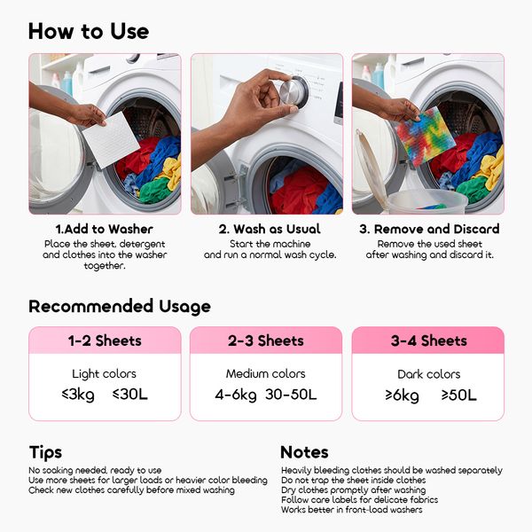 TintShield Advanced Anti-Transfer Color Catchers