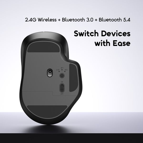 ClickFlow 2 Ergonomic Multi-Mode Wireless Mouse