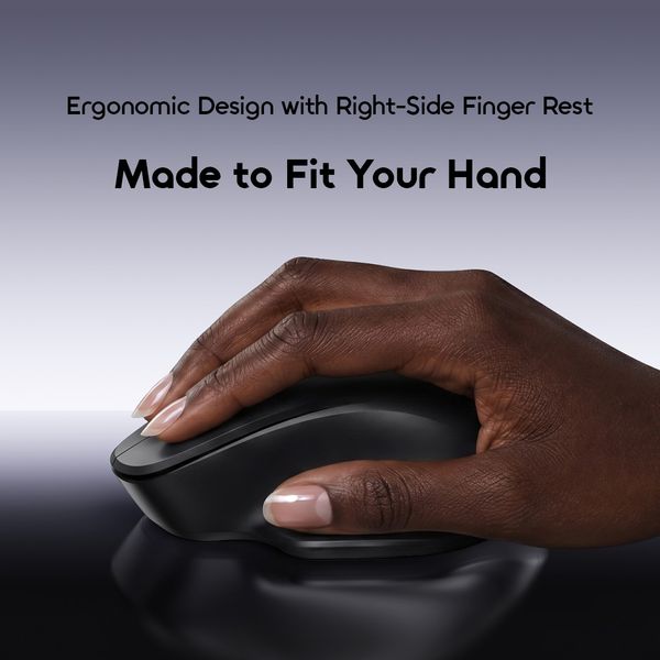 ClickFlow 2 Ergonomic Multi-Mode Wireless Mouse