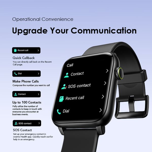 Watch 4 Lite 1.83'' TFT IP68 Smart Watch