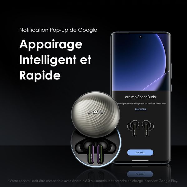 SpaceBuds سماعات SpaceBuds اللاسلكية الهجينة ANC من  بتوجيه صوتي مخصص