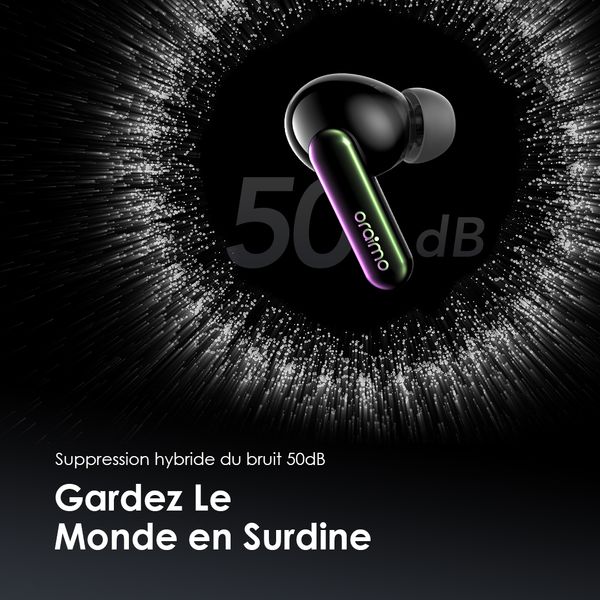 SpaceBuds سماعات SpaceBuds اللاسلكية الهجينة ANC من  بتوجيه صوتي مخصص