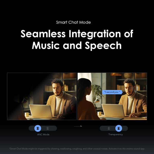 SpaceBuds Hybrid ANC True Wireless Earbuds Customized Voice Prompt