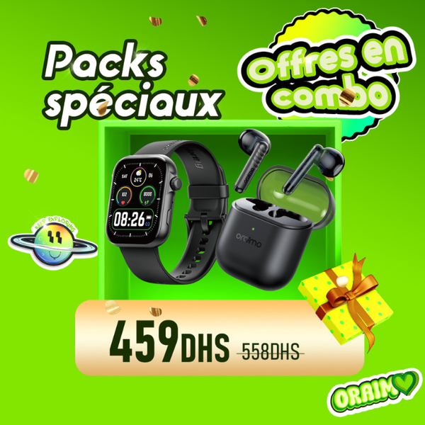 Offers en combo ES 2 montre intelligente  Freepods neo écouteurs