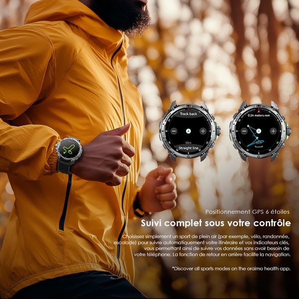 Watch GT 1.43" AMOLED 3ATM GPS Smart Watch