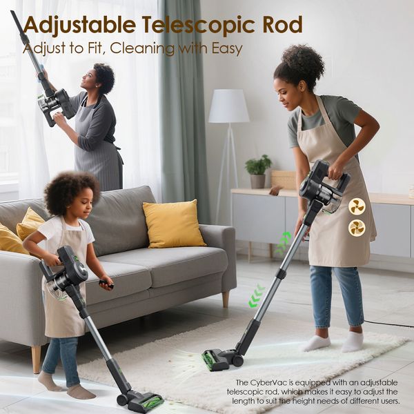 CyberVac 180W Wireless Stick Vacuum Cleaner