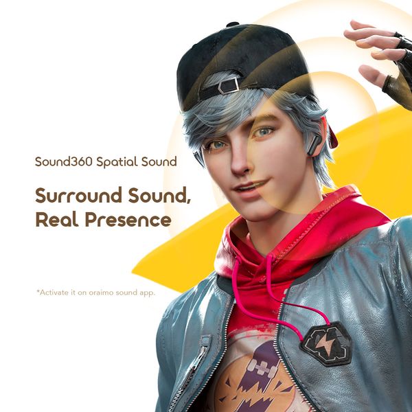 SpaceBuds Air Freefire 38 Hours Smart Finder True Wireless Earbuds