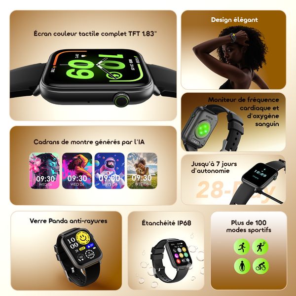 Watch 6N Full Touch Color Screen Smart Watch