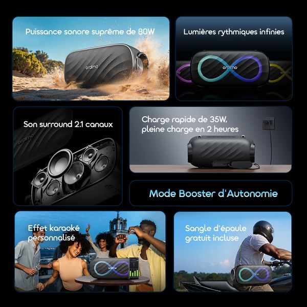 SpaceBox Pro Enceinte sans fil SpaceBox Pro 80 W