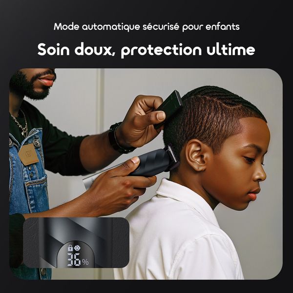 UltraTrim Kit de toilettage automatique sans effort et sûr pour les enfants