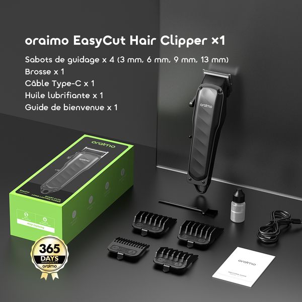 EasyCut Tondeuse à cheveux super puissante et réglable