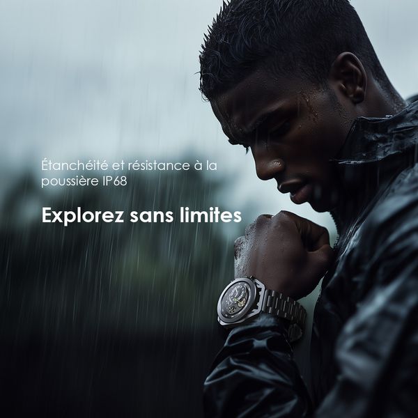 Watch Pro X montre connectée AMOLED 1.43'' IP68 avec 2 boîtiers et bracelets remplaçables