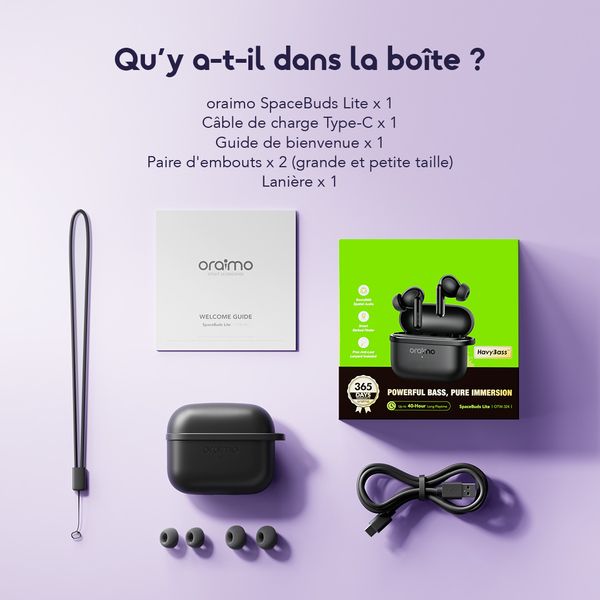 SpaceBuds Lite Écouteurs véritablement sans fil