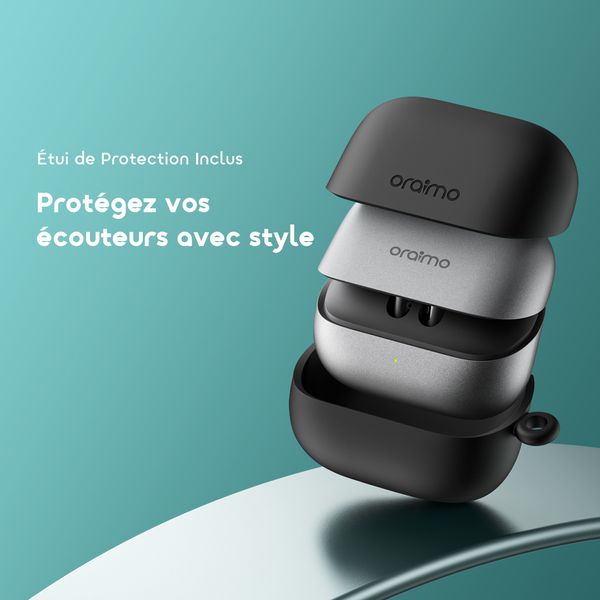 SpaceBuds Air+ Écouteurs True Wireless avec Finition Métallique et Résistance IPX4