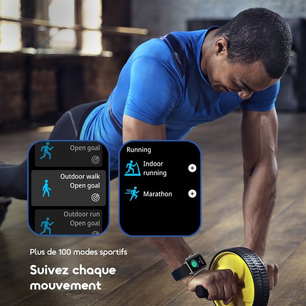 Watch 6 Pro Montre connectée avec cadrans générés par IA