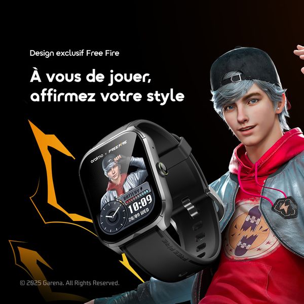 Watch 5 Lite 2.01" HD IP68 Smart Watch FreeFire