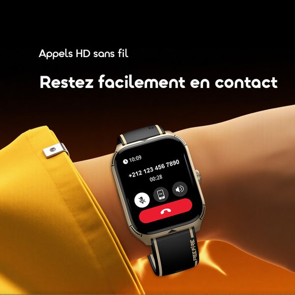 Watch 5 Lite 2.01" HD IP68 Smart Watch FreeFire