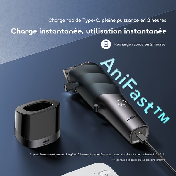 MasterCut Pro Tondeuse intelligente AniShave™ 4500 mAh