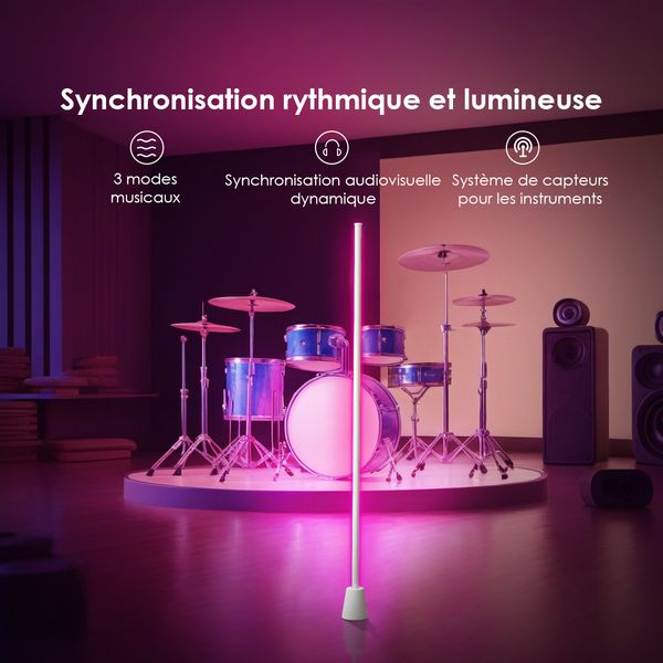 CornerGlow Ambient Floor Lamp