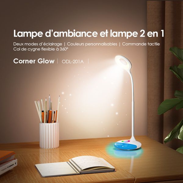 Corner Glow 5W RGB Ambient Light Desktop Lamp